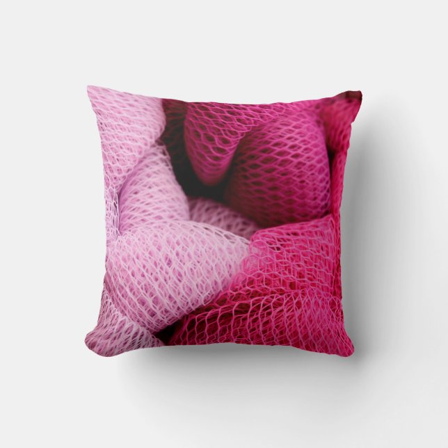 behang van textielvlechtwerk kussen (Voorkant)