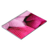 behang van textielvlechtwerk notitieboek (Linkerzijde)