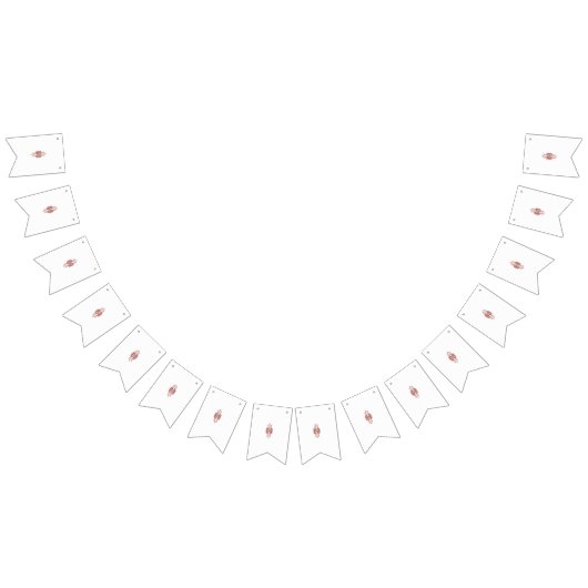 behang voor interieurdesign rode bloemen, witte ac vlaggetjes (Alle)