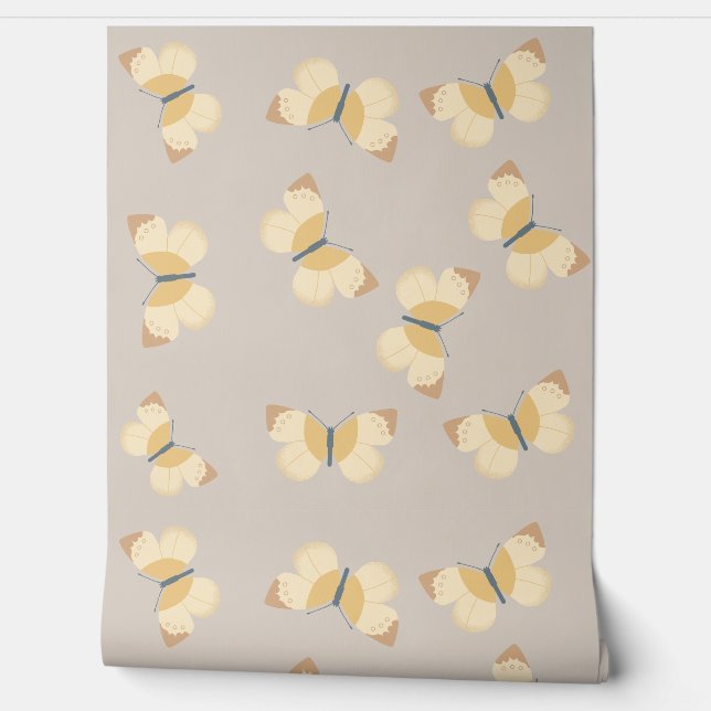 Behang voor vreedzame vluchten (Afrollen)