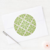 behangpapier ronde sticker (Envelop)