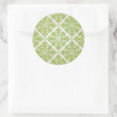 behangpapier ronde sticker (Tas)