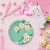 behangpapier voor behangselpapier borden papieren bordje (Feest)