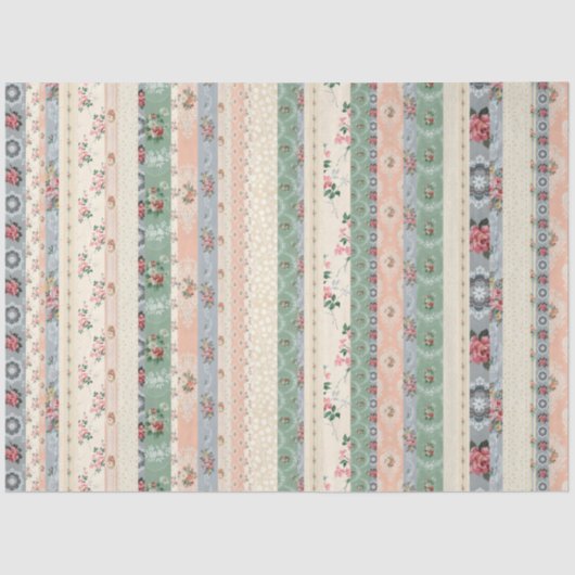 Behangpapier voor Rozen wasgoed Tissuepapier (Voorkant)