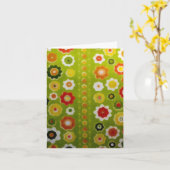 Behangpapier voor  ventilatorventilator kaart (Gele Bloem)