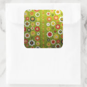 Behangpapier voor  ventilatorventilator vierkante sticker (Tas)