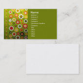 Behangpapier voor ventilatorventilator visitekaartje (Voorkant / Achterkant)