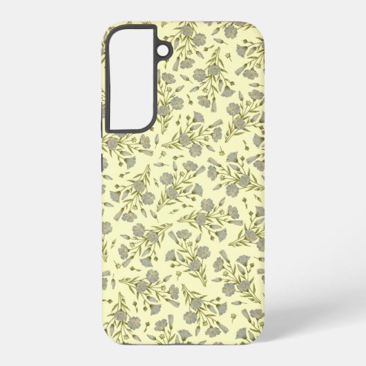  behangpapier voor vlas samsung galaxy hoesje (Achterkant)