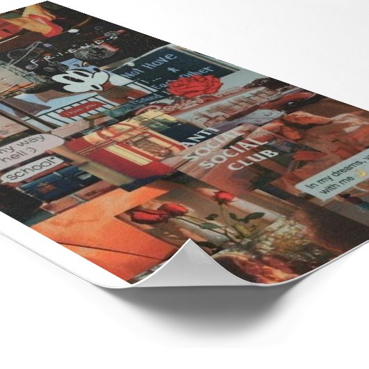 behangpapier voor vsco poster (Hoek)