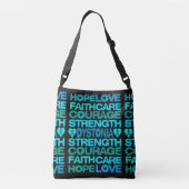 Behangsel.. Dystonie Crossbody Tas (Achterkant)