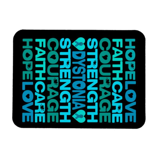 Behangsel.. Dystonie Magneet (Horizontaal)