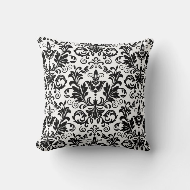 Behangsel in de stijl van Baroque. Naadloze backgr Kussen (Voorkant)
