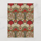 behangsel Japanse Floral Briefkaart (Voorkant)