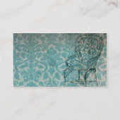  behangsel met voorzitter visitekaartje (Achterkant)