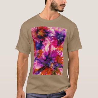 Behangselbloem Abstract Alchol Ink Painting T-shirt