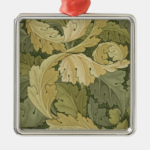 Behangselontwerp met kleuren van Acanthus/Woodland Metalen Ornament