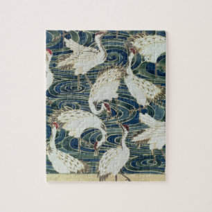 Behangselontwerp, van de Silver Studio, c.1890 Legpuzzel