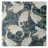 Behangselontwerp, van de Silver Studio, c.1890 Tegeltje (Voorkant)