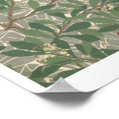 Behangselpapier "Arbutus", ontworpen door Kathleen Poster (Hoek)