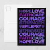 Behangselpapier ...Epilepsie Feestdagenkaart (Voorkant / Achterkant)