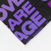 Behangselpapier ...Epilepsie Fleece Deken (Hoek)