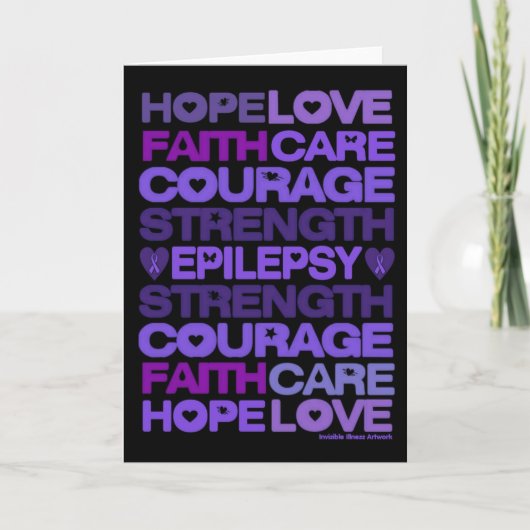Behangselpapier ...Epilepsie Kaart (Voorkant)
