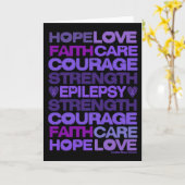 Behangselpapier ...Epilepsie Kaart (Gele Bloem)
