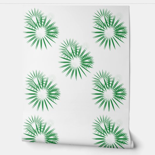 Behangselpapier, ETOILE Groen Behang (Afrollen)