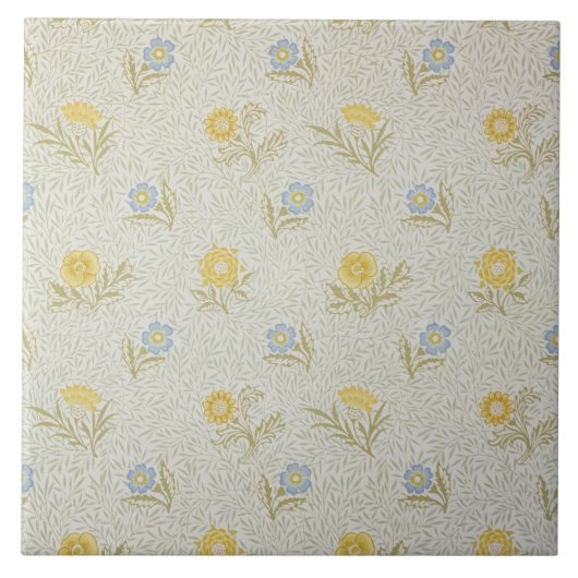 Behangselpapier in poedervorm, 1874 tegeltje (Voorkant)