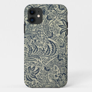 Behangselpapier met marineblauw zeewier Case-Mate iPhone case