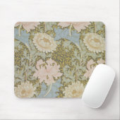 Behangselpapier voor chrysanthemum, 1876 (behangse muismat (Met muis)