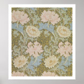 Behangselpapier voor chrysanthemum, 1876 (behangse poster (Voorkant)