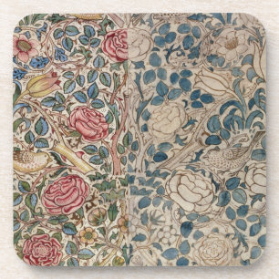 Behangselpapier voor Rozen (potlood en m/c op papi Bier Onderzetter