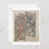 Behangselpapier voor Rozen (potlood en m/c op papi Briefkaart (Voorkant / Achterkant)