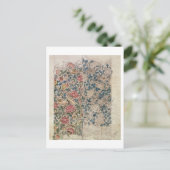 Behangselpapier voor Rozen (potlood en m/c op papi Briefkaart (Staand voorkant)