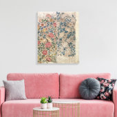 Behangselpapier voor Rozen (potlood en m/c op papi Canvas Afdruk (Insitu (Woonkamer))