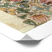 Behangselpapier voor Rozen (potlood en m/c op papi Poster (Hoek)