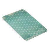 Behangselpapier voor  Worn en Torn Turquoise Magneet (Rechterzijde)