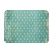 Behangselpapier voor  Worn en Torn Turquoise Magneet (Horizontaal)