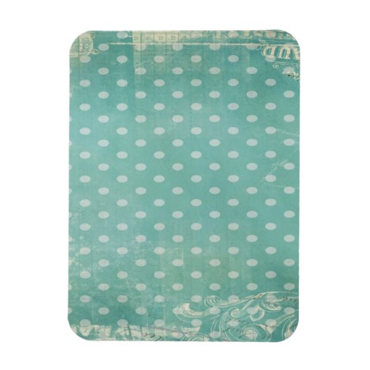 Behangselpapier voor  Worn en Torn Turquoise Magneet (Verticaal)