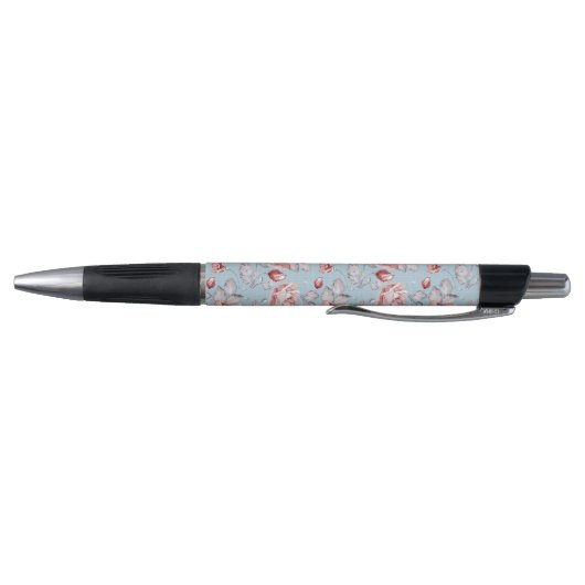 Behangselpatroon van roze rozen 2 pen (Bodem)