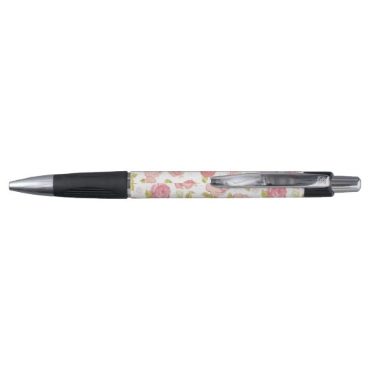 Behangselpatroon van roze rozen 3 pen (Achterkant)