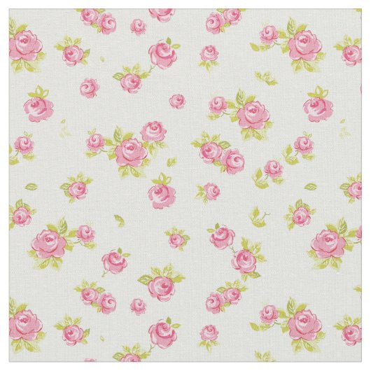 Behangselpatroon van roze rozen 4 stof (Close Up)