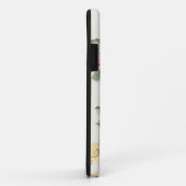 Behangselpatroon van roze rozen Case-Mate iPhone case (Achterkant/rechts)