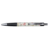 Behangselpatroon van roze rozen pen (Achterkant)