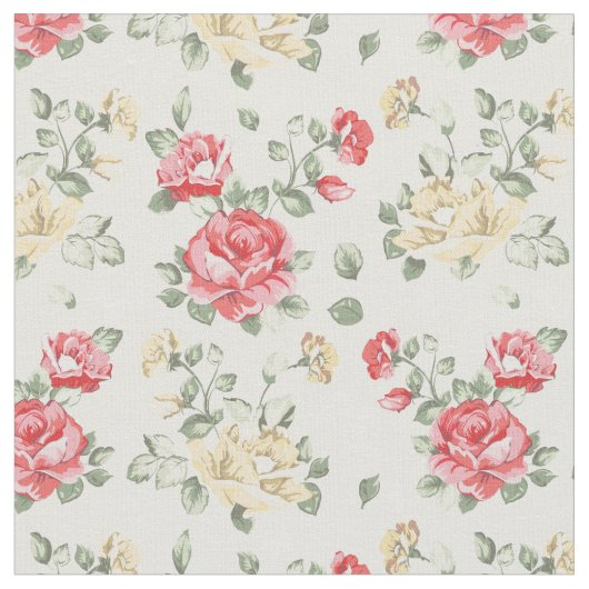 Behangselpatroon van roze rozen stof (Close Up)
