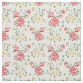 Behangselpatroon van roze rozen stof (Swatch)