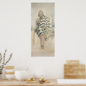 Behanzin De laatste koning van Dahomey Poster (Keuken)