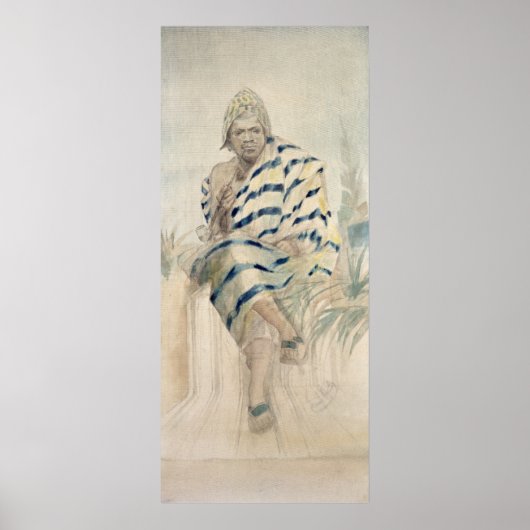 Behanzin De laatste koning van Dahomey Poster (Voorkant)