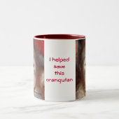 Behartiging wilde regenwouden tweekleurige koffiemok (Center)